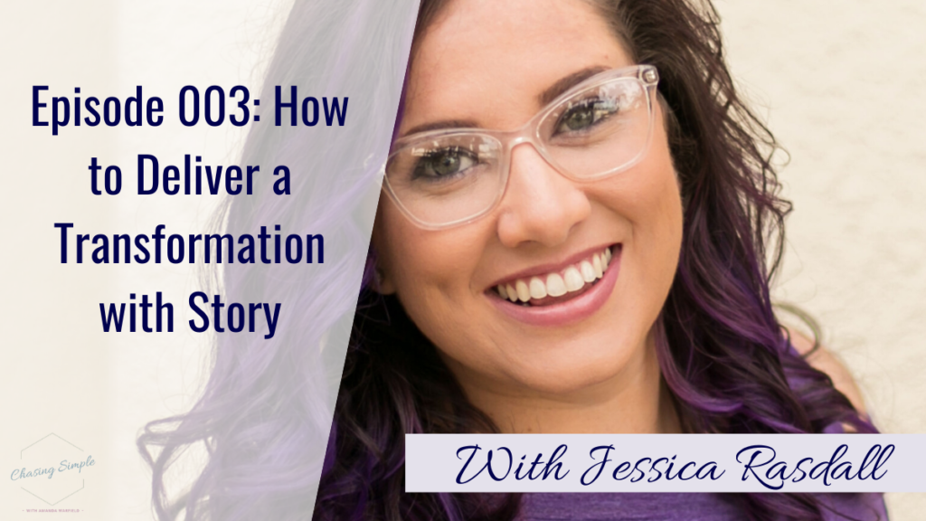 In this ep. Jessica shares her story with us, and we chat about how you can turn your limitations into your greatest business asset through story telling.