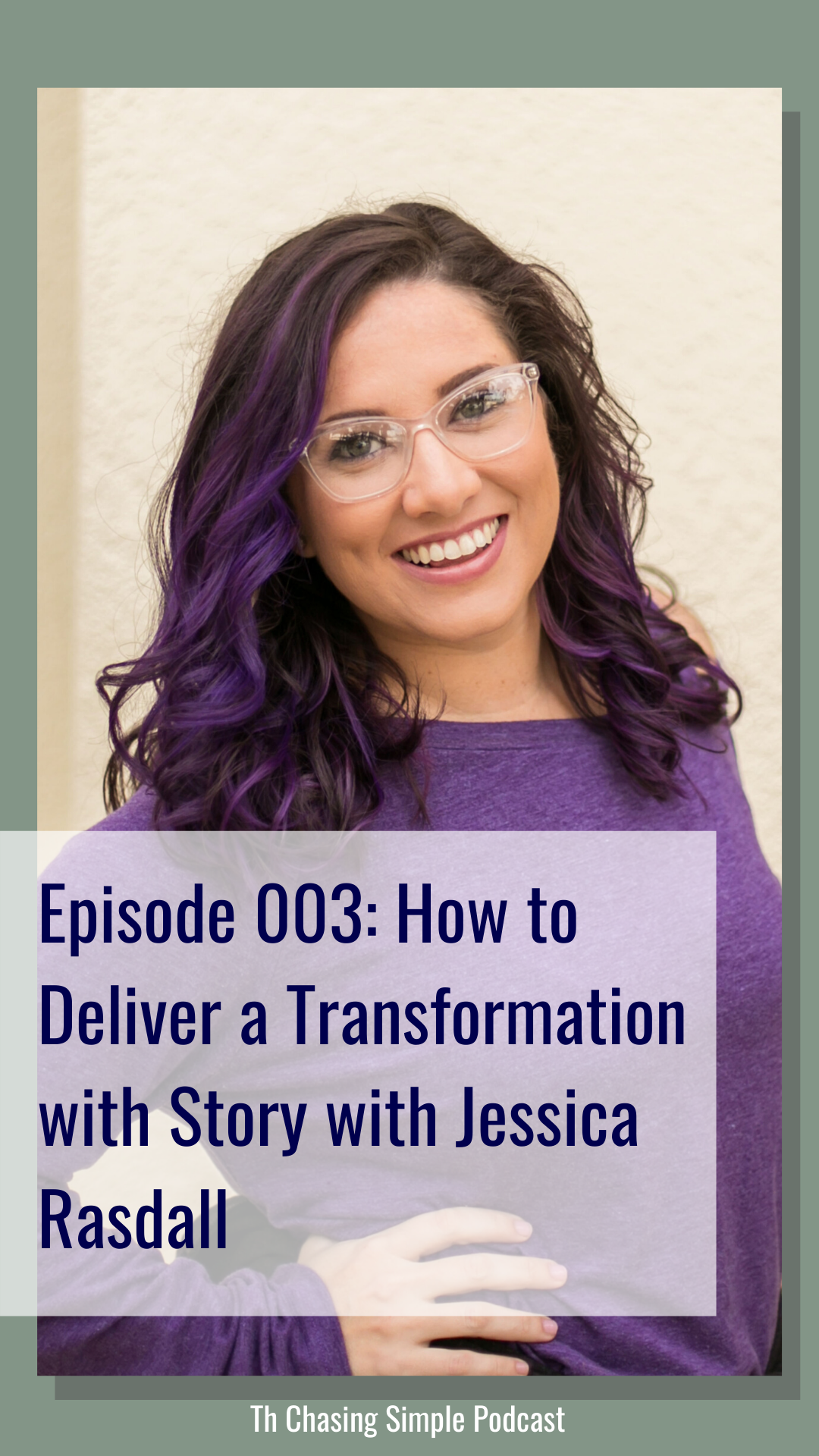 In this ep. Jessica shares her story with us, and we chat about how you can turn your limitations into your greatest business asset through story telling.