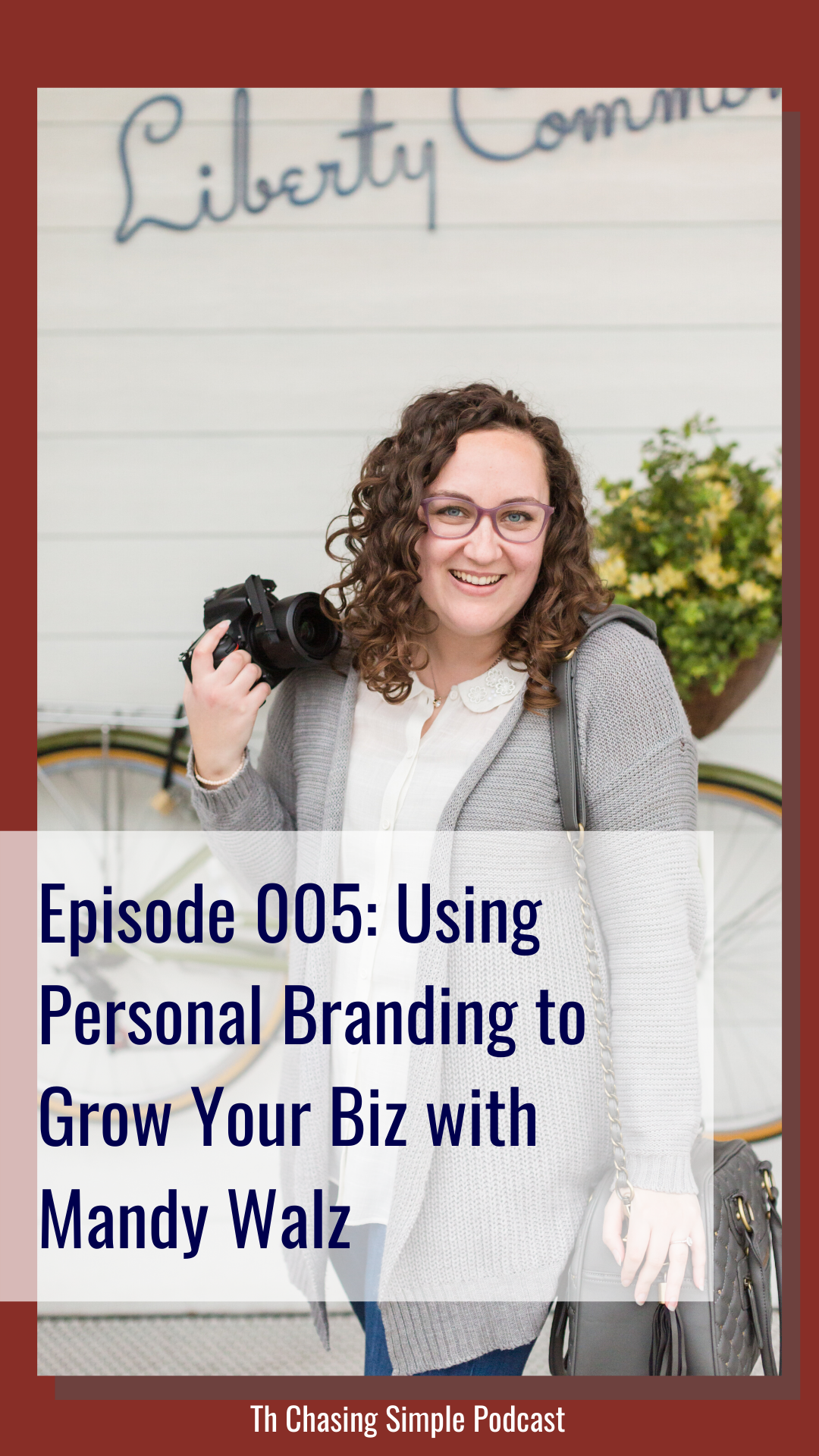 Today, I am honored to speak to a leader of the brand photography business - Mandy Walz. She's serving up tons of information on building your personal brand.