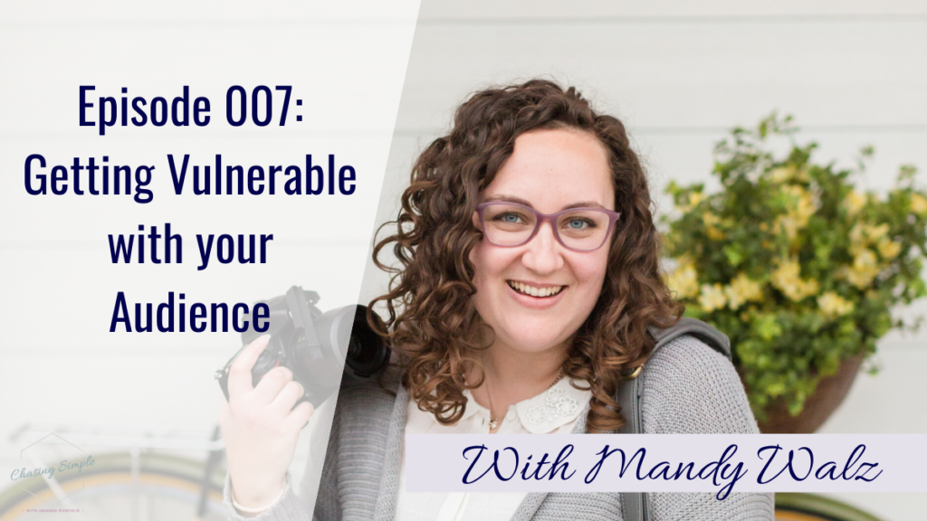 As personal brands, we're going to go through times in our lives and business where we want to get vulnerable with our audiences. Today, Mandy shares how.