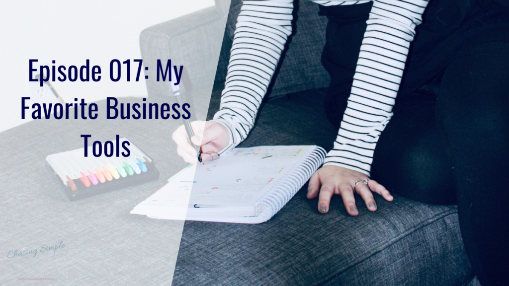 On today's episode, we're talking all about my favorite business tools and supplies. These 15 tools keep my business efficient and organized.