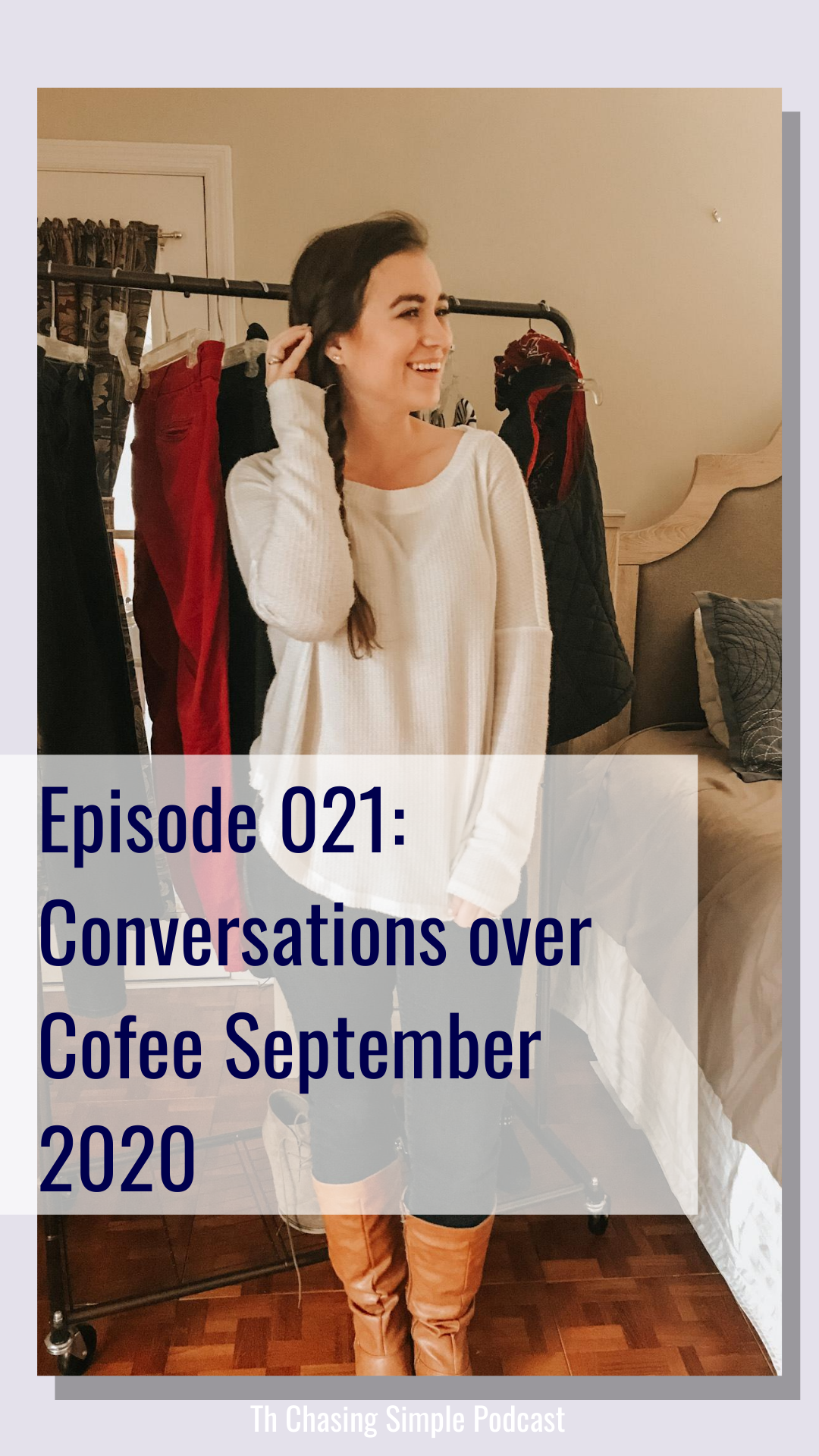 I'm back with another conversations over coffee check-in to share what's been happening behind the scenes over the last few months!