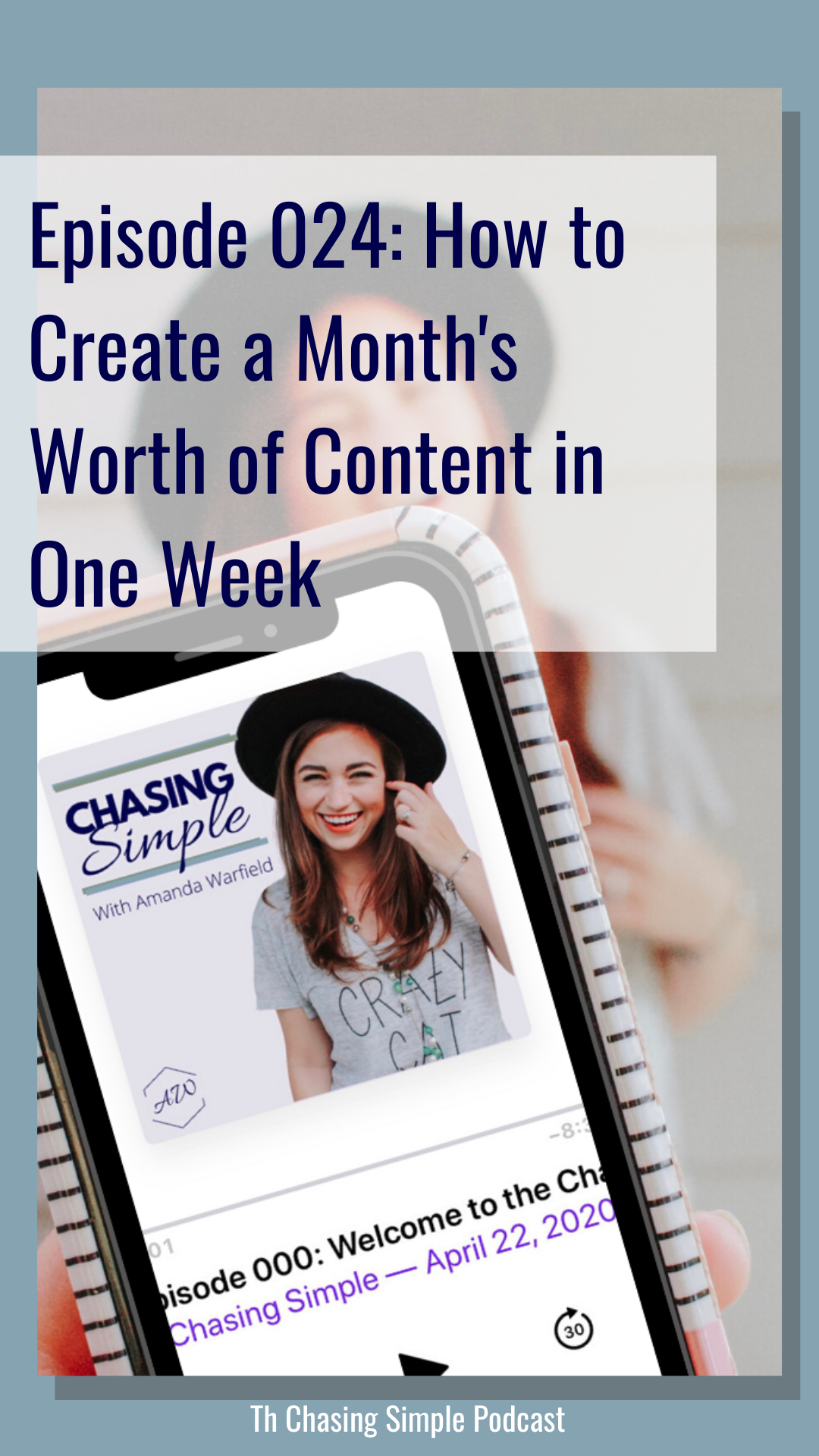 How to create a month of content in one week. It IS possible with a little content batching and consistency — and it's oh so important!