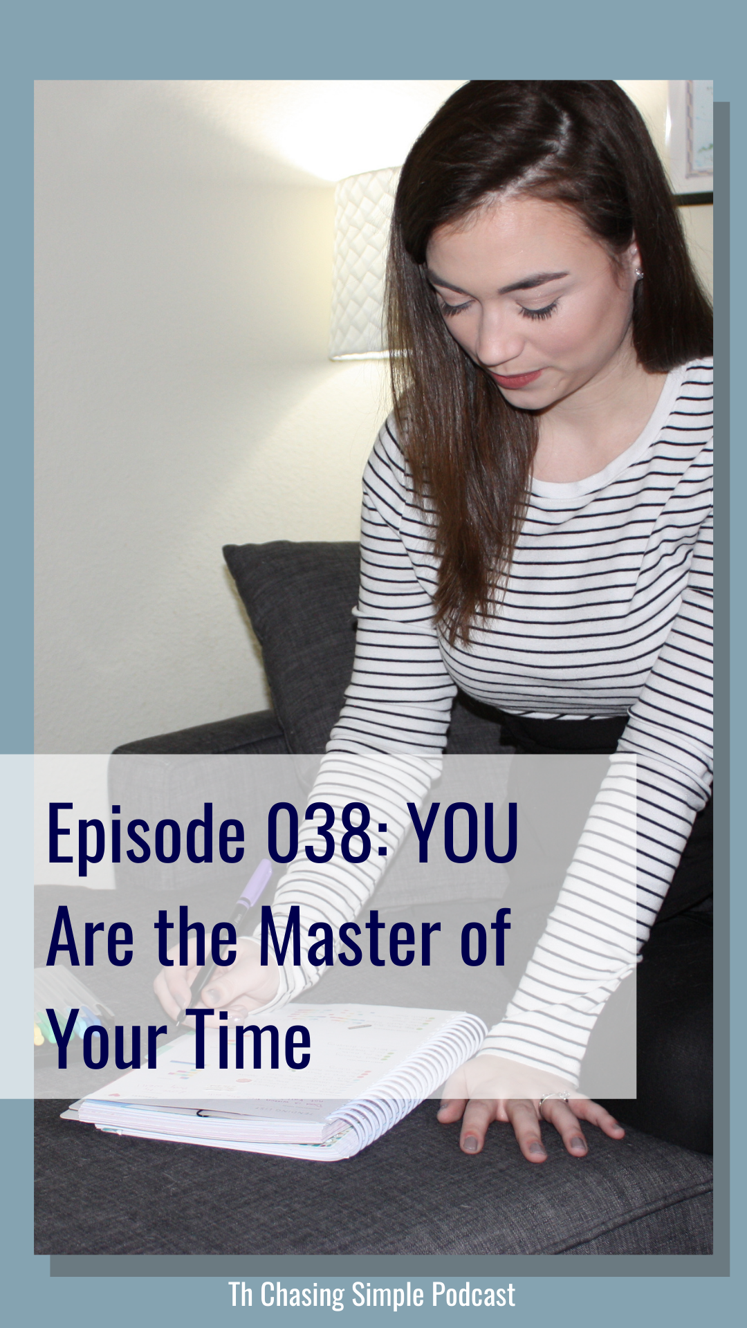You are the master of your time. Your time does not run you, and if you feel like it is, tune in to hear how you can take back your time.