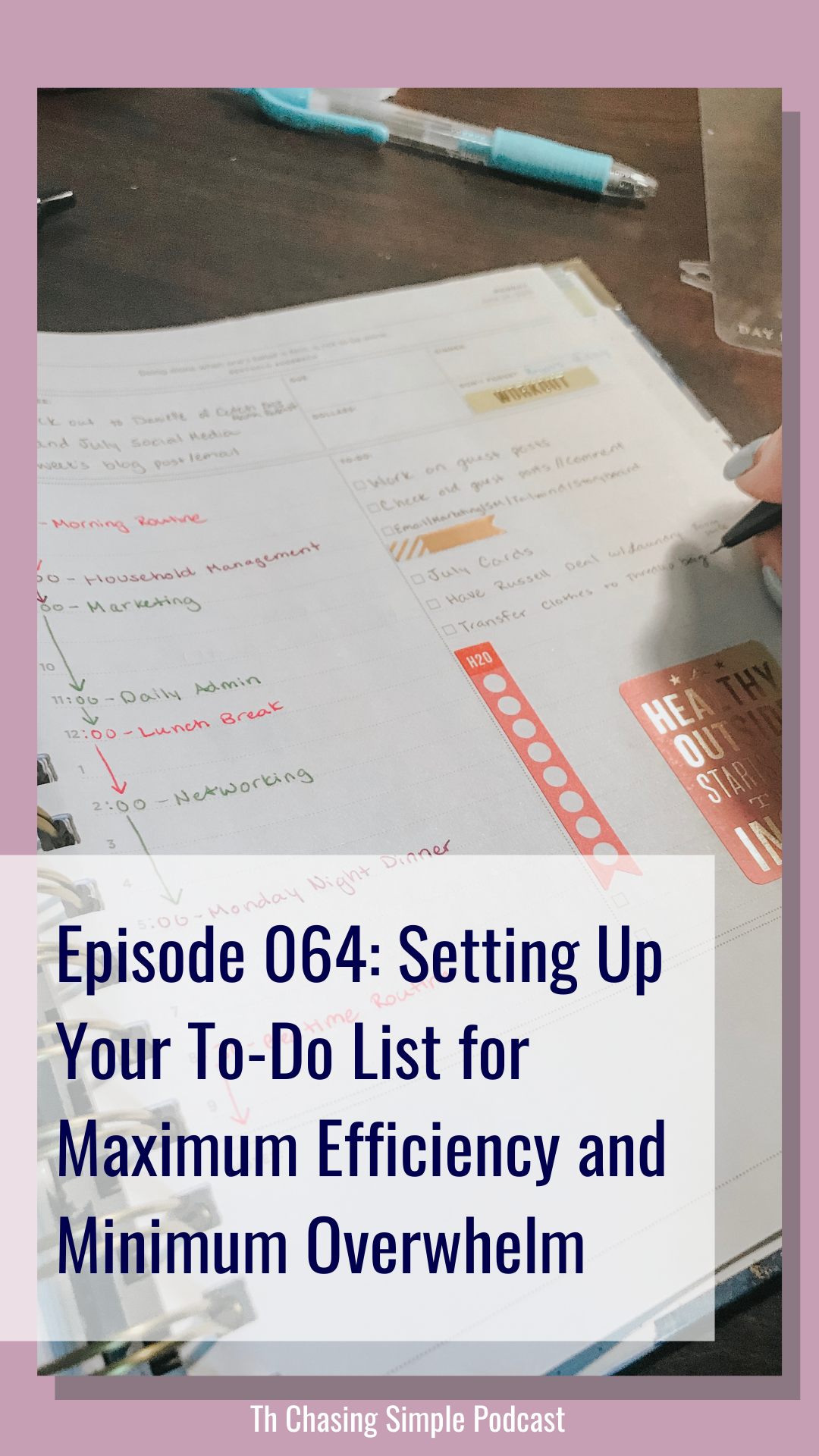 A to-do list is an important part of keeping yourself organized, but most people use one in a way that overwhelms instead of helps.
