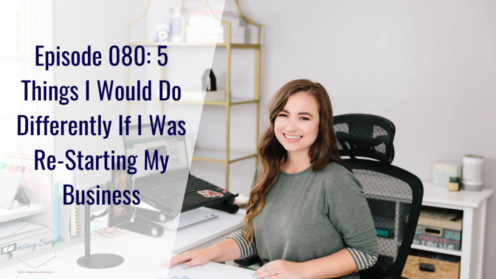 If I was to go back and re-start my business, this is what I would make sure I had in place — 5 Factors to Consider When Starting a Business.