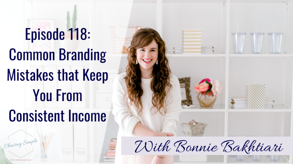 Brand strategy help including tips for common branding mistakes that are keeping you from earning consistent income