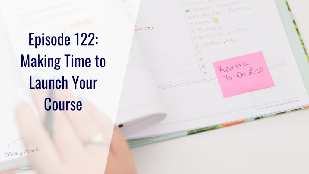 5 tips for making (and saving) time with your own course launch including figuring out the best day to launch a course and so much more!