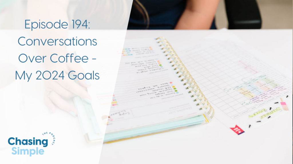 I thought it would be fun to take you behind the scenes of my 2024 goals and how I plan to accomplish them.