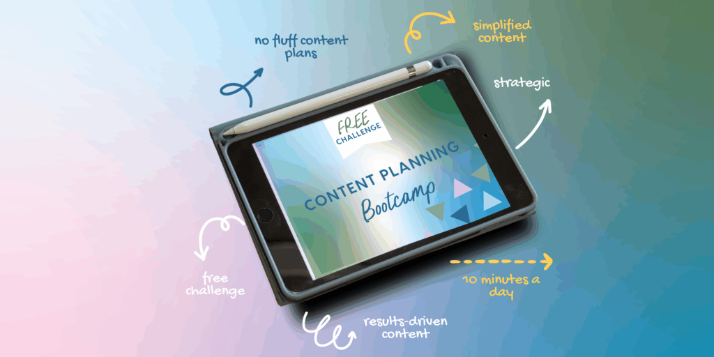 Image for Content Planning Bootcamp Free Challenge