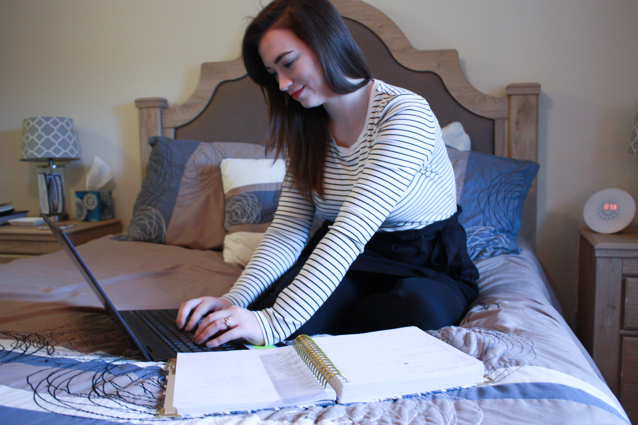 Picture of Amanda planning her Black Friday Marketing Strategy