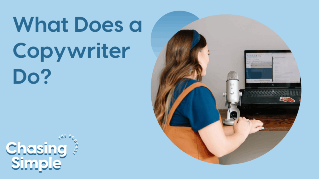 Blogpost Title Image for "What Does a Copywriter Do?